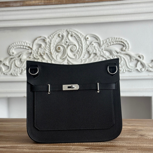 Hermes Jypsier 28cm in Black - Pre-Owned Authentic