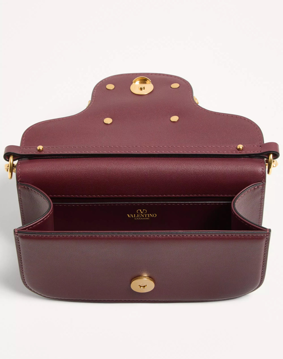 Valentino Garavani Locò Small Shoulder Bag interior view