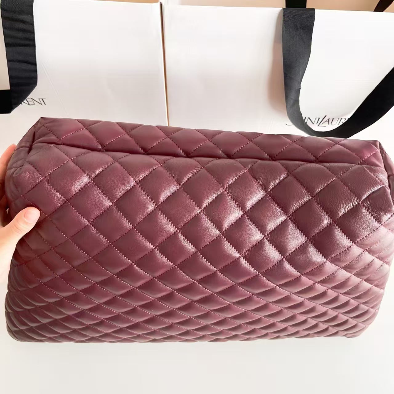 Pre-Owned Authentic Saint Laurent Icare Maxi Tote