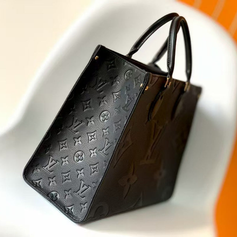 Louis Vuitton OnTheGo MM Tote – Monogram Empreinte Leather – Pre-Owned Authentic