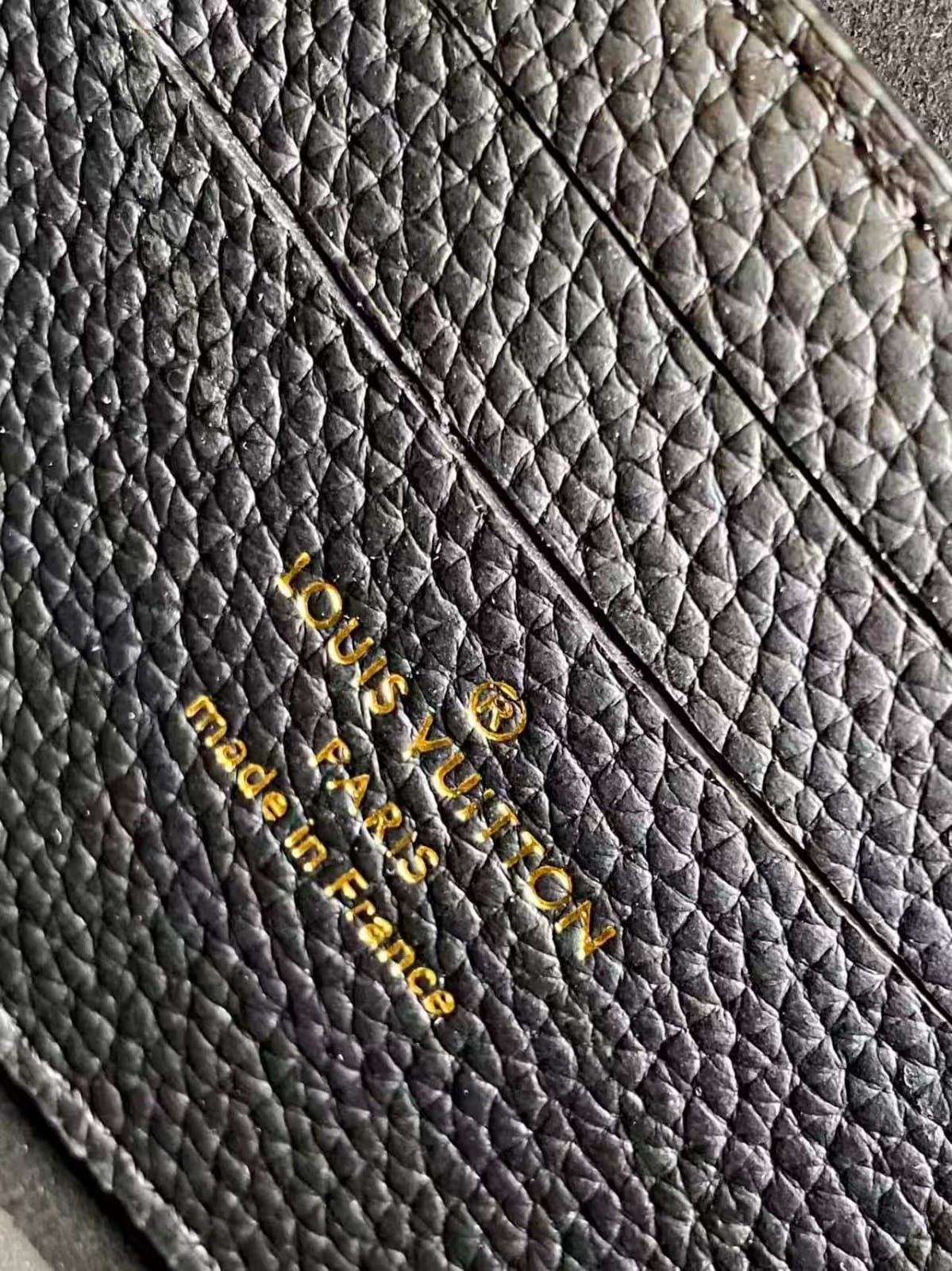 46919 Louis Vuitton Wallet on Chain Lily Monogram Empreinte Leather with Authentic RFID Tag