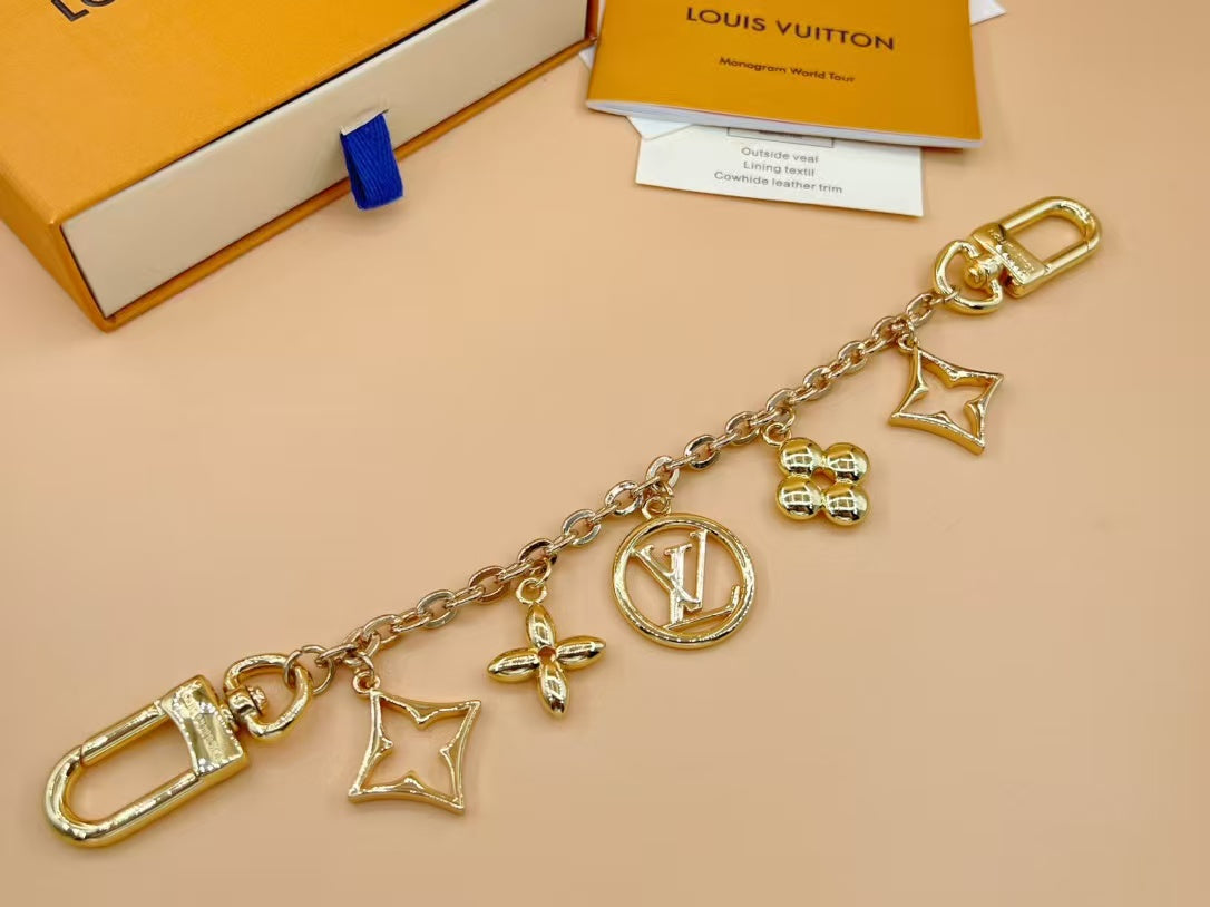 Louis Vuitton Keyring Golden