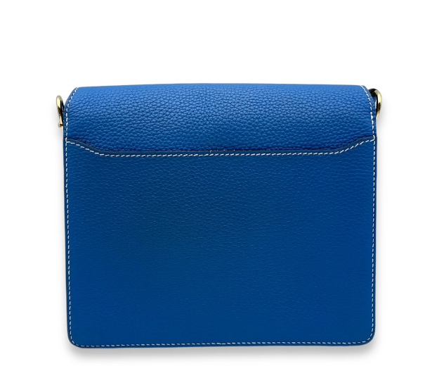 Hermès Mini Sac Roulis in Bleu du Nord Evercolor with Gold Hardware – Pre-Owned Authentic