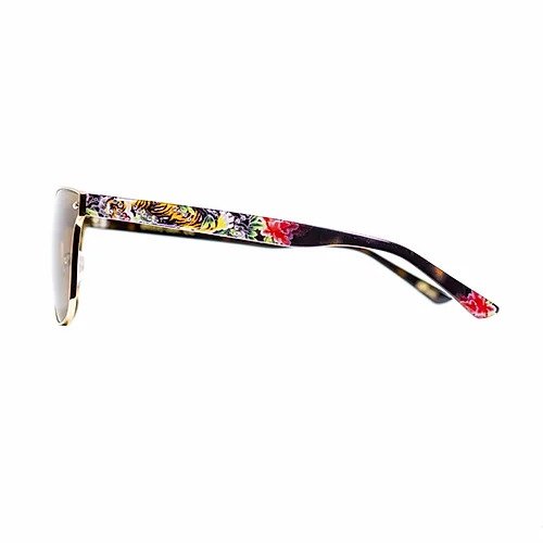 BV1902T C3 Unisex Bravo Tiger Print Sunglasses