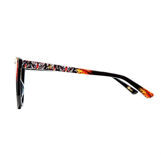 BV1904T C1 Unisex Bravo Tiger Print Sunglasses