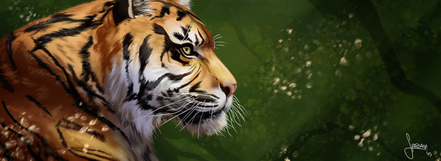 Bravo Tiger Print Polarised Sunglasses