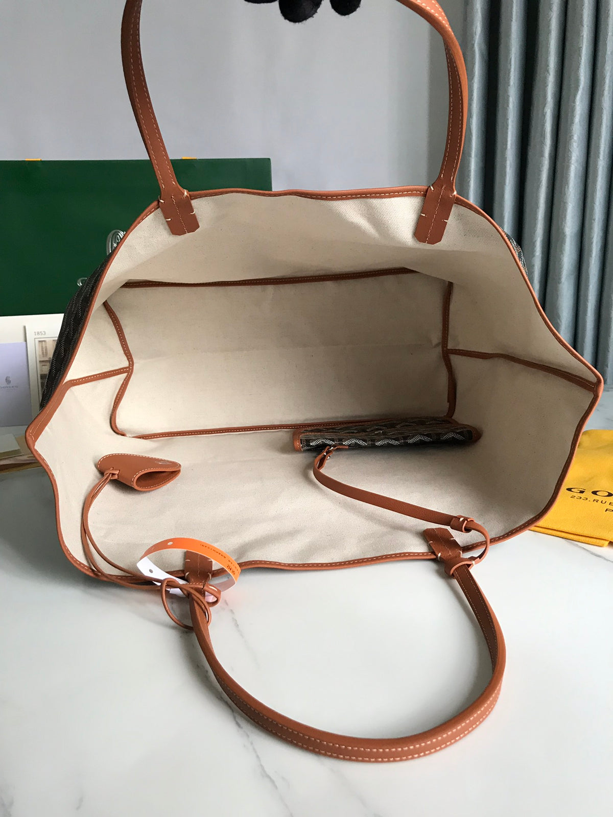 Goyard Artois PM Bag in Brown - Pre-Owned Authentic