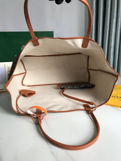 Goyard Artois PM Bag in Brown - Pre-Owned Authentic