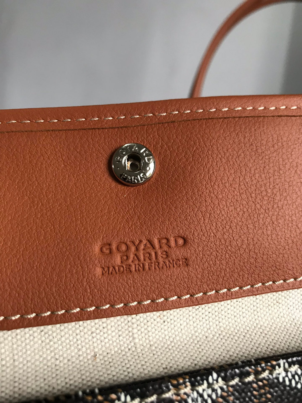 Goyard Artois PM Bag in Brown - Pre-Owned Authentic