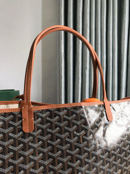 Goyard Artois PM Bag in Brown - Pre-Owned Authentic