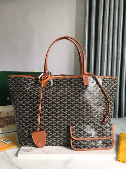 Goyard Artois PM Bag in Brown - Pre-Owned Authentic
