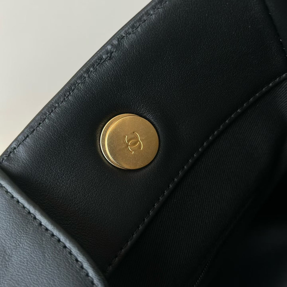 Chanel Deauville Tote in  Black & Biege - Pre-Owned Authentic