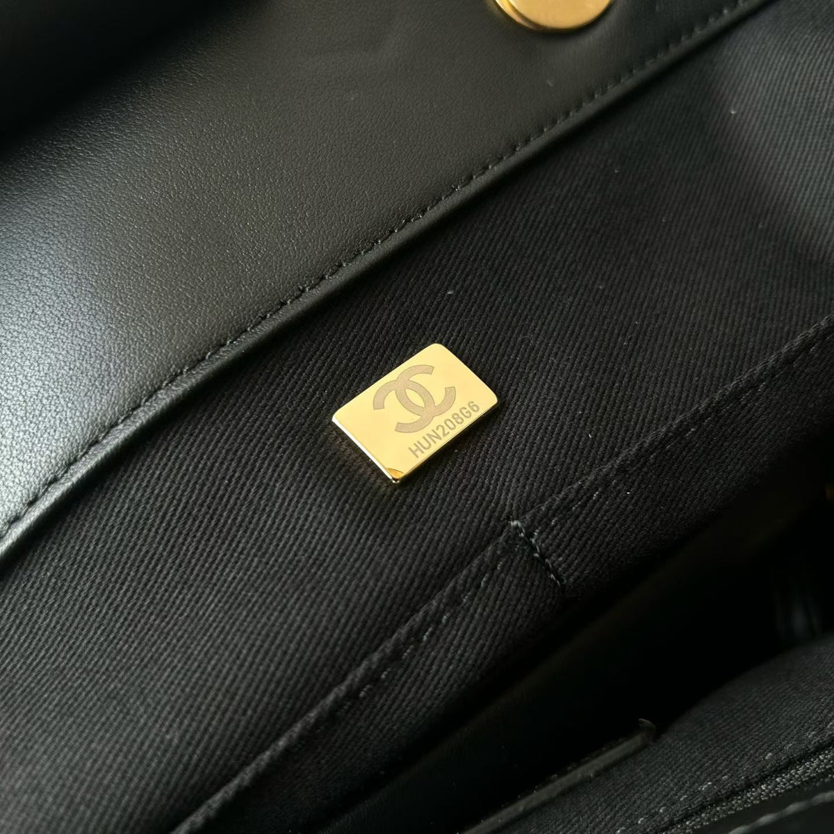 Chanel Deauville Tote in  Black & Biege - Pre-Owned Authentic