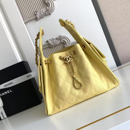 Chanel 25 Small in Yellow - Pre-Owned Authentic