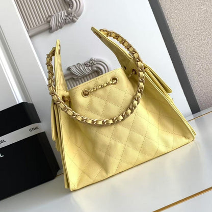 Chanel 25 Small in Yellow - Pre-Owned Authentic