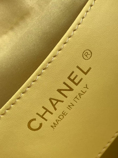 Chanel 25 Small in Yellow - Pre-Owned Authentic