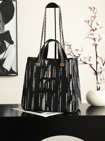 Chanel Small Shopping Bag  full view