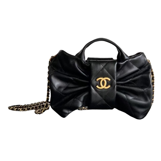 Pre-Owned Authentic Chanel Mini Bow Bag