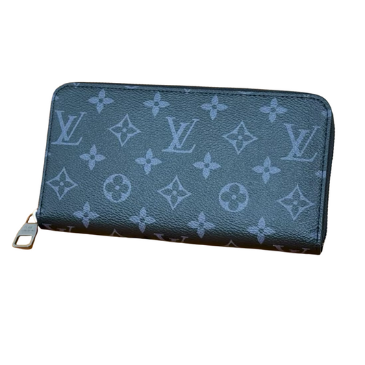 Louis Vuitton Long Wallet Monogram Eclipse Black - Pre-Owned Authentic