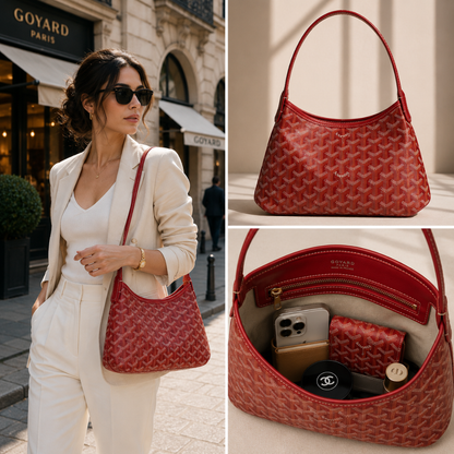 Pre-Owned Authentic - Goyard  Mini Bohème  Hobo Bag