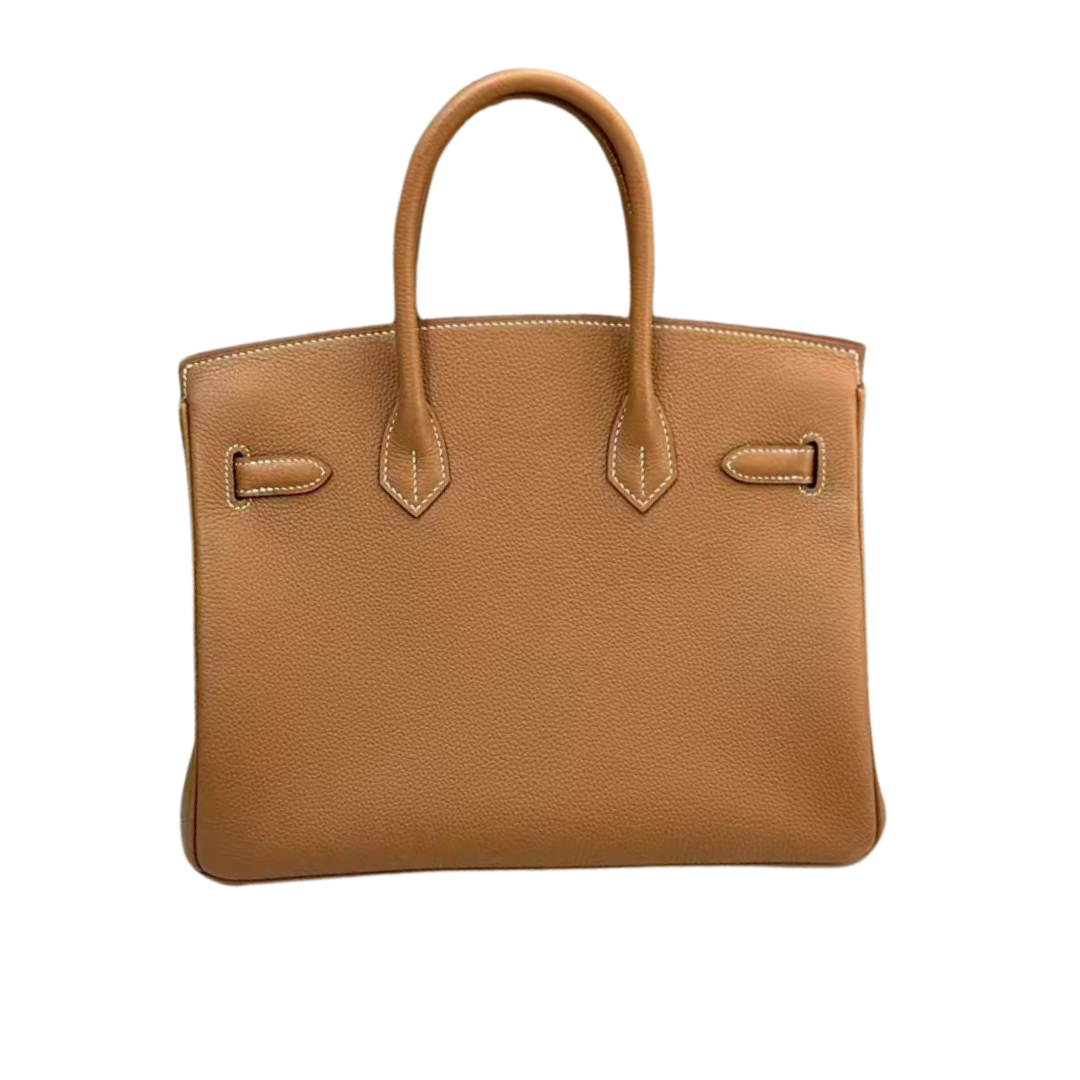 Hermes Birkin 30 Togo Leather in Gold with Gold Hardware – Pre-Owned Authentic