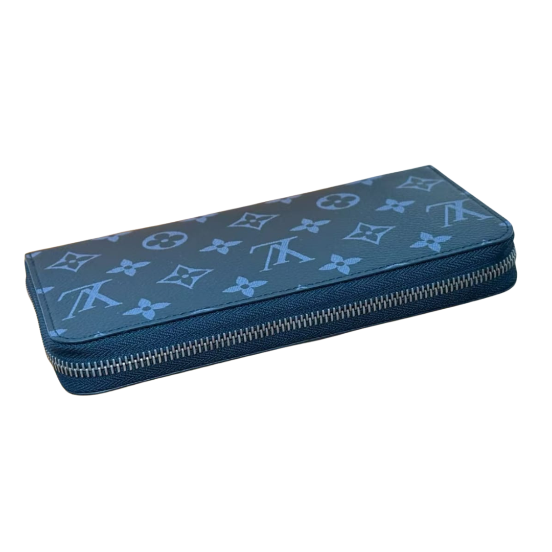 Louis Vuitton Long Wallet Monogram Eclipse Black - Pre-Owned Authentic
