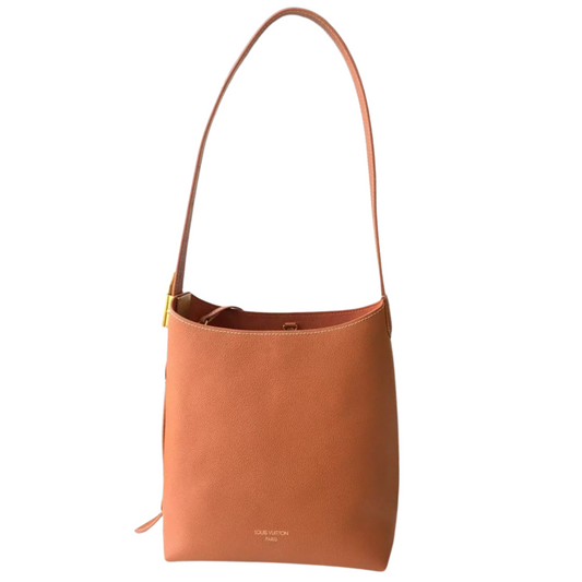 Pre-Owned Authentic Louis Vuitton  Low Key Lock Leather Bag PM