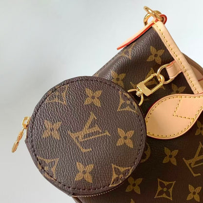 M46705 Pre-Owned Authentic Louis Vuitton Neverfull BB with Authentic RFID Tag