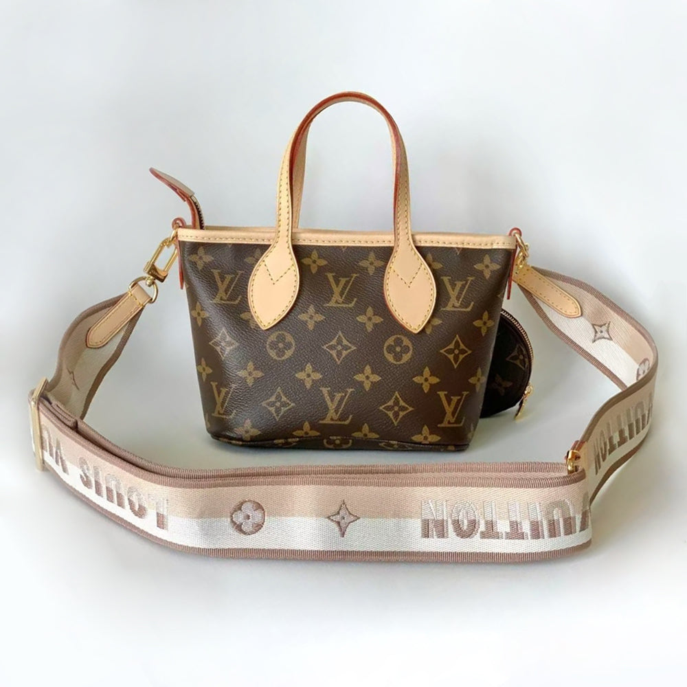Pre-Owned Authentic Louis Vuitton Neverfull BB Apricot M46705