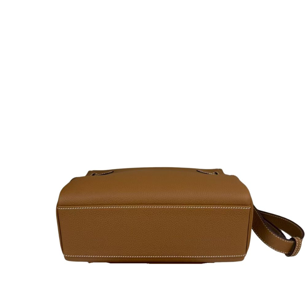Hermès Kelly Messenger PM Bag – Yellow Leather with Palladium Hardware – Pre-Owned Authentic