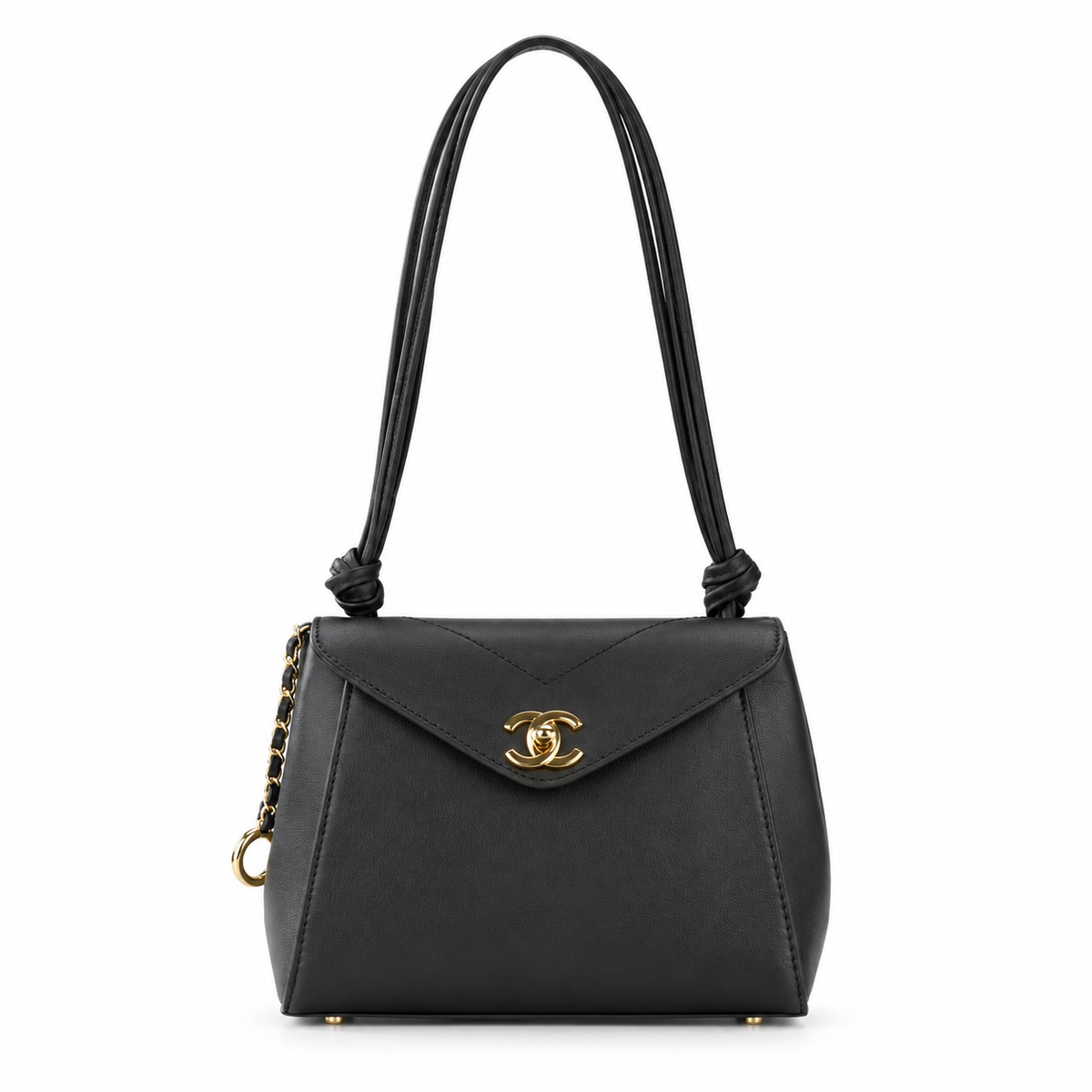 Chanel 26A Knotty Envelope Bag 6223 in Black