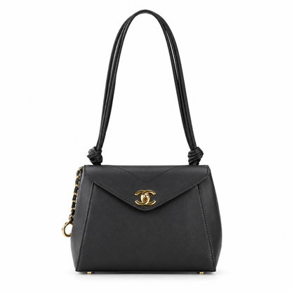 Chanel 26A Knotty Envelope Bag 6223 in Black