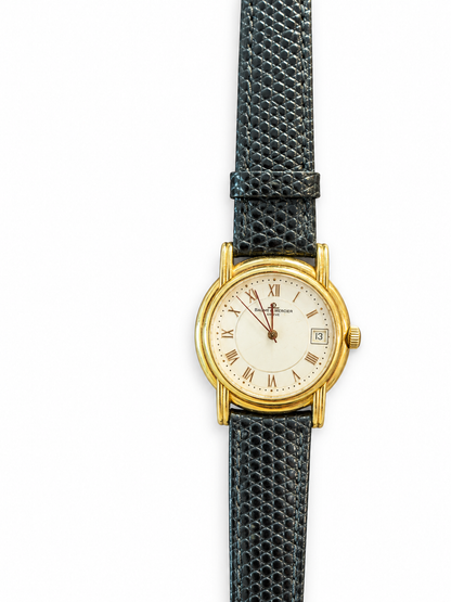 Baume & Mercier Classima white dial Roman numeral detail