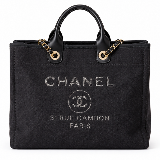 Chanel Deauville Tote - Pre-Owned Authentic | Bravo Fashion