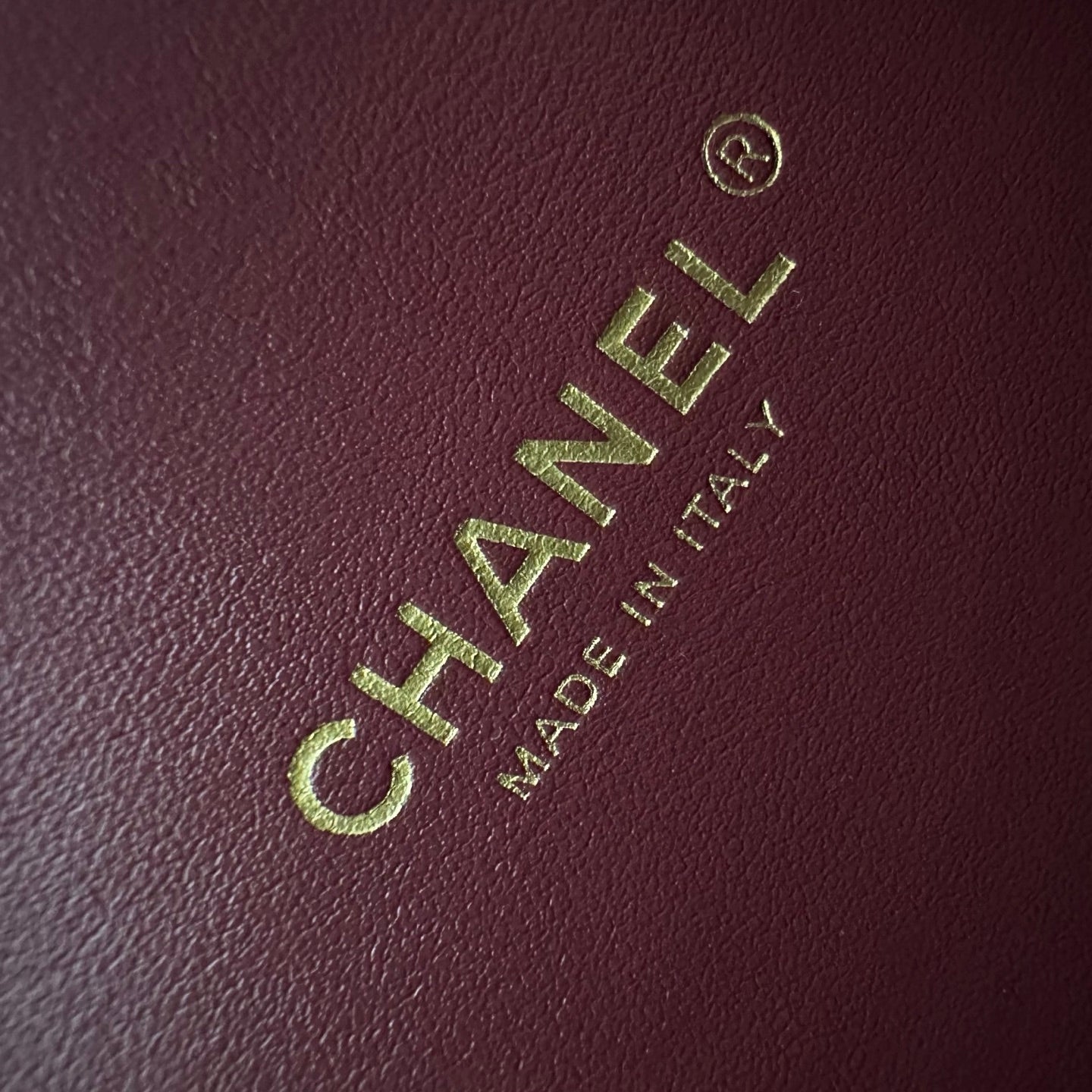 Chanel black calfskin shopping bag  Chanel logo