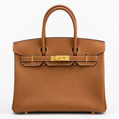 Hermes Birkin 30 Epsom Leather in Gold with Gold Hardware – Pre-Owned Authentic