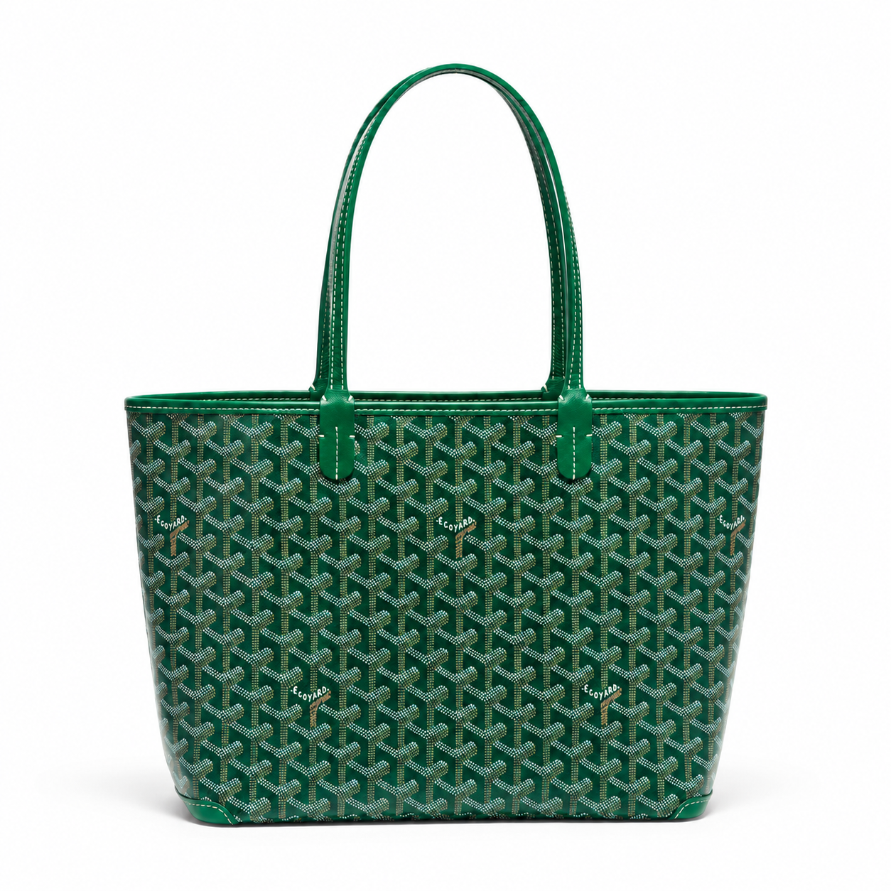 Goyard Artois PM Bag in Green  front view