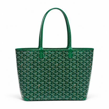 Goyard Artois PM Bag in Green  front view