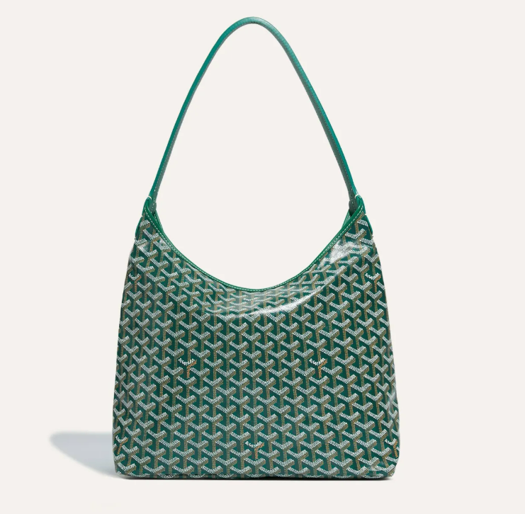 Goyard Bohème Hobo Bag in Green back view