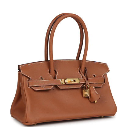 Hermès Shoulder Birkin Light 29 in Gold 