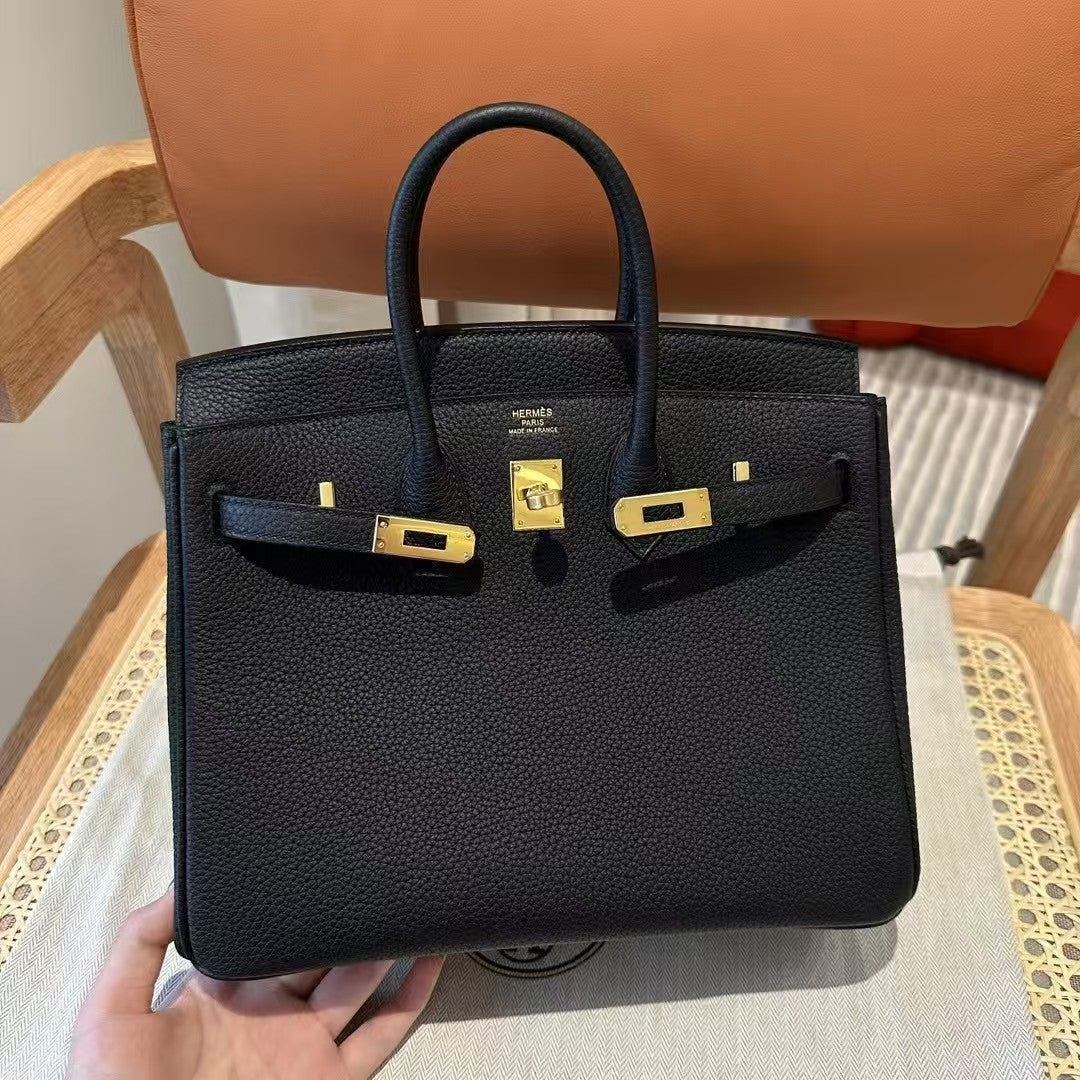 Hermes Birkin 25cm in Black - Pre-Owned Authentic