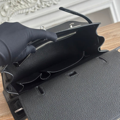 Hermes Jypsier 28cm in Black - Pre-Owned Authentic