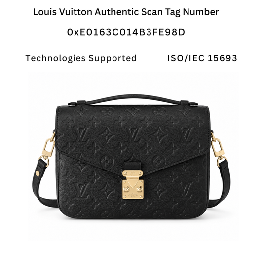 Louis Vuitton  Pochette Metis Black - Pre-Owned Authentic