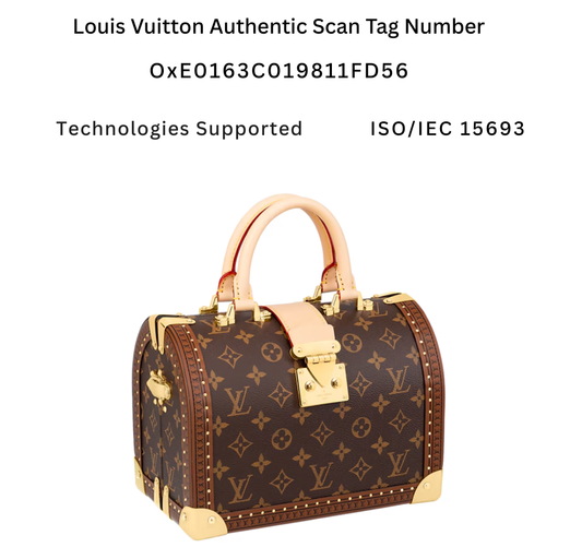 Pre-Owned Authentic Louis Vuitton M11154 Speedy Trunk Monogram