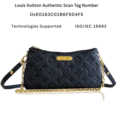 M83008 Pre-Owned Authentic Louis Vuitton Pochette Liv with Authentic RFID Tag