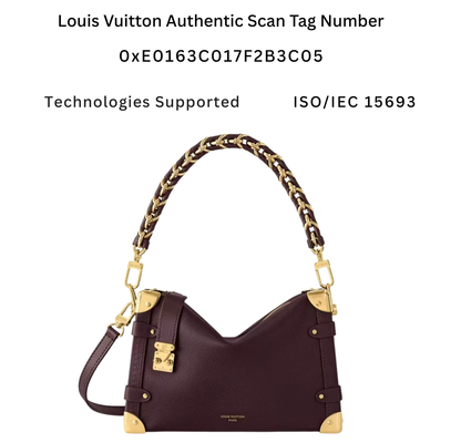 M25669 Pre-owned Authentic Louis Vuitton Side Trunk MM with Authentic RFID Tag
