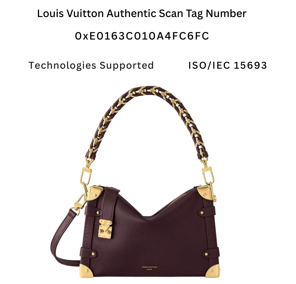 M25669 Pre-owned Authentic Louis Vuitton Side Trunk MM with Authentic RFID Tag