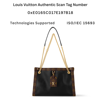 M13140 Pre-Owned Louis Vuitton Nova PM with Authentic RFID Tag