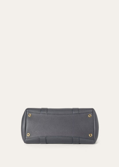 Loro Piana Loom Bag L32 in Black bottom view

