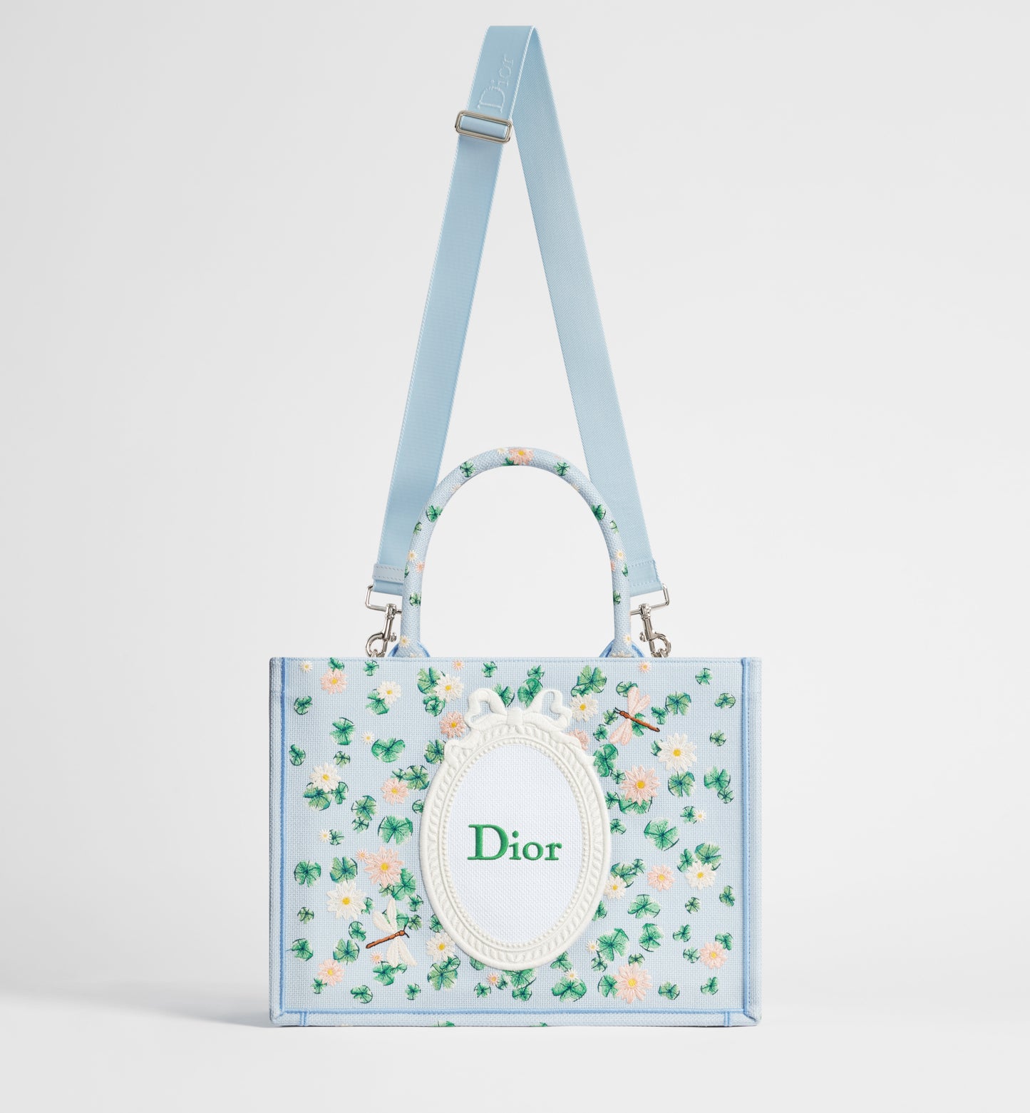 Dior Book Tote Large 42cm with Crossbody Shoulder Strap – Pre-Owned Authentic